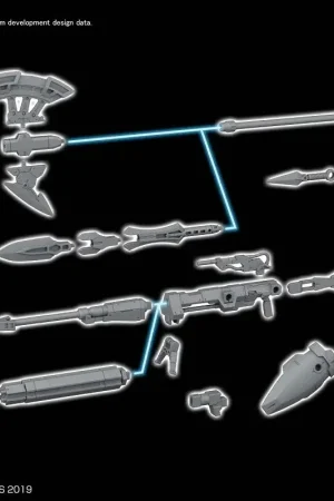 30mm op wapen 1 voor cielnova 1/144 Action figure Flitsaanbieding