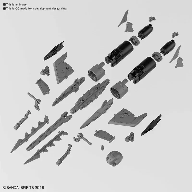 Fabrieksprijs 30mm ex arm voertuig att subm l grijs 1/144 Action figure