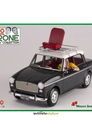 Direct Verzonden Mimmo su fiat 1100 1/18 resin car Beeldjes