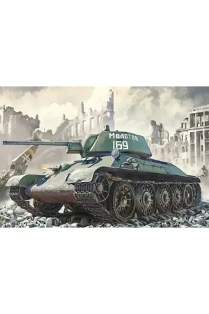 T-34/76 Model 1943 Schaalmodel Aanbieding