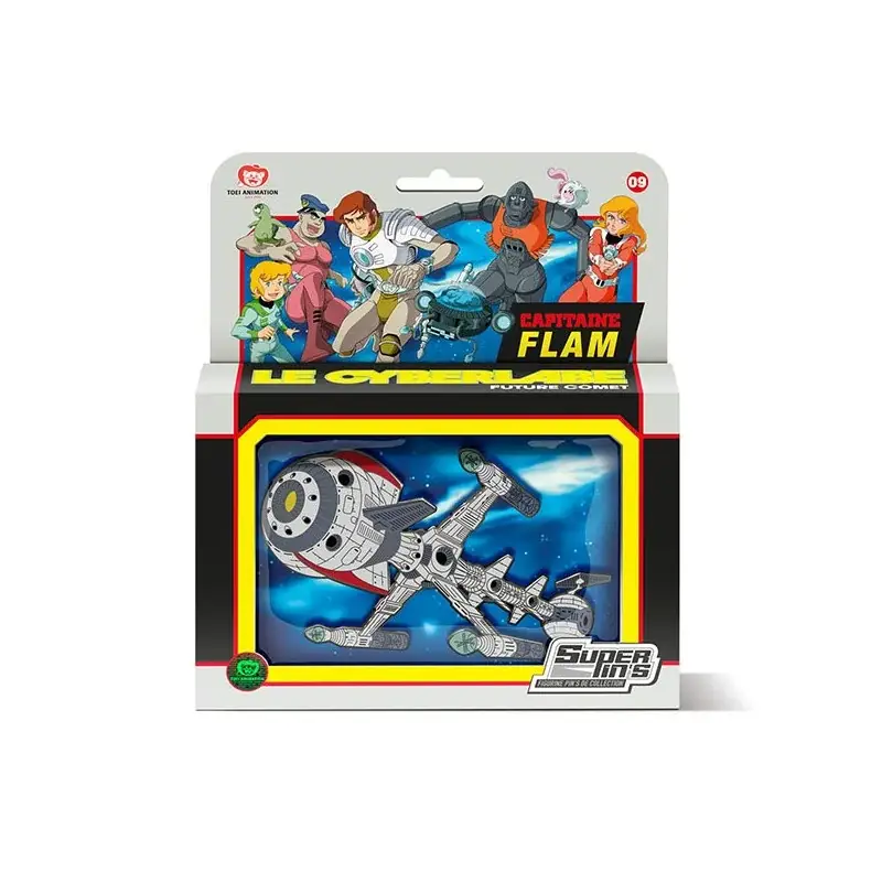 Lage Prijs Captain Flam Pin's Gigantische Cyberlabe Doos 15cm Pinnen