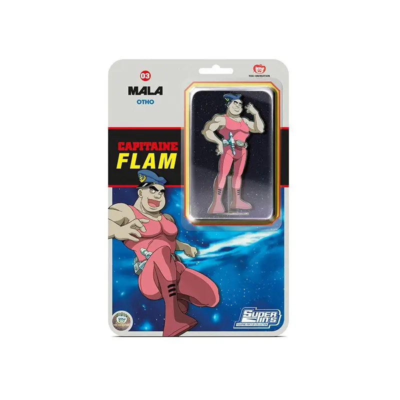Captain Flam Pin's Blisterkaart Mala 10.5cm Pinnen Beste Prijs