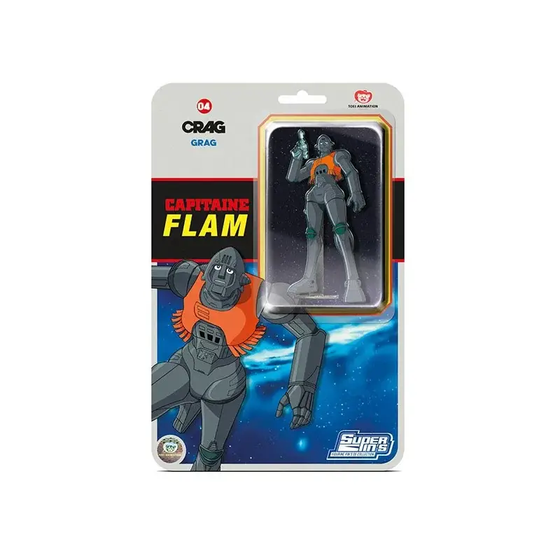 Flitsaanbieding Captain Flam Pin's Blisterkaart Crag 10,5 cm Pinnen