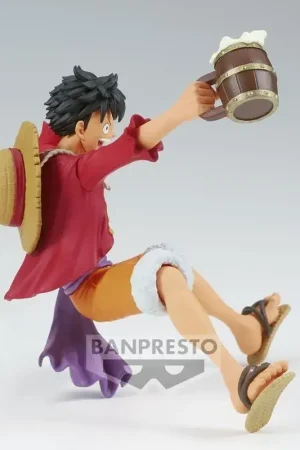 Dagaanbieding One Piece Het is een banket!! Monkey D Luffy 9cm-W97 Figuurtje