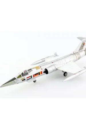 Nieuw F-104G Starfighter Belgische luchtmacht, 6 juni 1963 “Wereldsnelheidsrecordhouder”