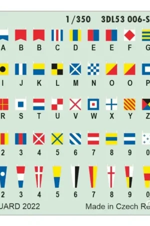 Internationale Marine Signaal Vlaggen RUIMTE voor Decal Favoriet