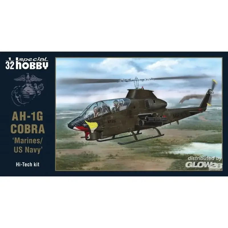 AH-1G Cobra Marines/US Navy Hi-Tech Kit Schaalmodel Weekendaanbieding