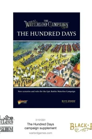 Direct Beschikbaar Black Powder Epic Battles: The Hundred Days campaign supplement Figuur spellet