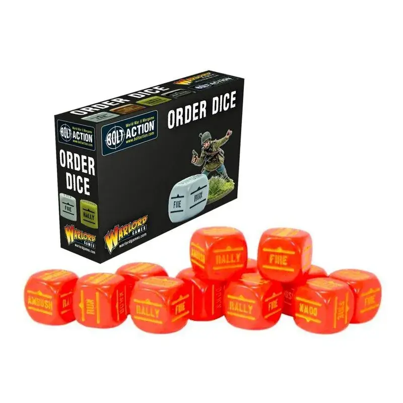 Favoriet Orders Dice Pack - Red Figuur spellet