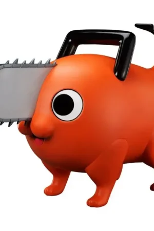 Snelle Levering Chainsaw Man Figuur Poserend Zacht Vinyl 1/1 Pochita 34 cm Figuurtje