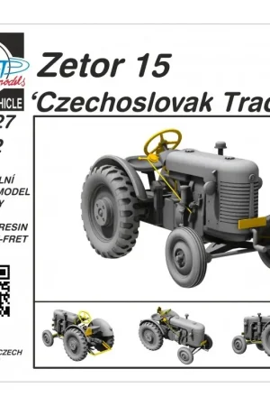Zetor 15 Schaalmodel Beperkte Voorraad