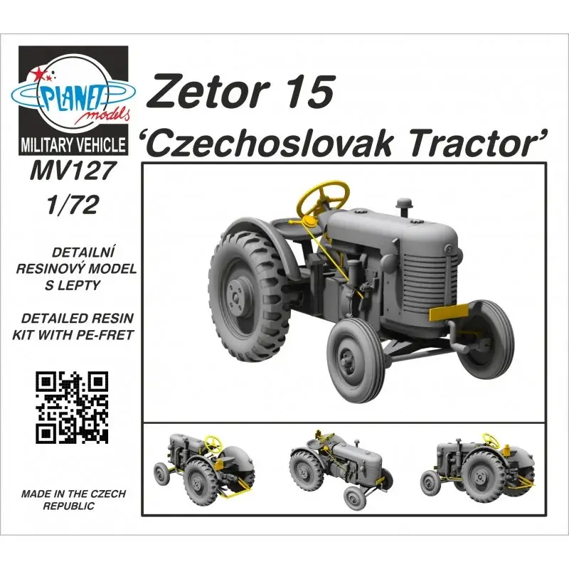 Zetor 15 Schaalmodel Beperkte Voorraad