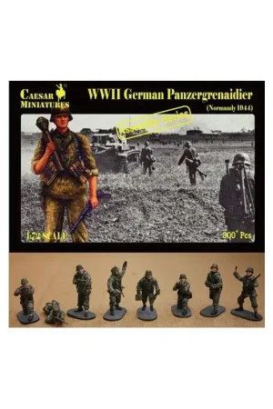 Duitse Panzergrenadier (Normandië 1944) (WOII) Figuren Flitsaanbieding