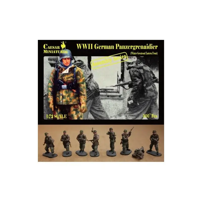Bestel Nu Duitse Panzergrenadiers Infanterie (WO II) in (Winter Greatcoat Oostfront) Figuren