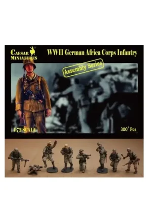 Gratis Retour Duits Afrikakorps Infanterie (WO II) Figuren