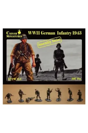 Weekendaanbieding Duitse infanterie (WO II) Figuren