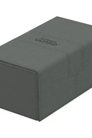Ultimate Guard Twin Flip`n`Tray 200+ XenoSkin Monocolor Grijs Hoge Kwaliteit