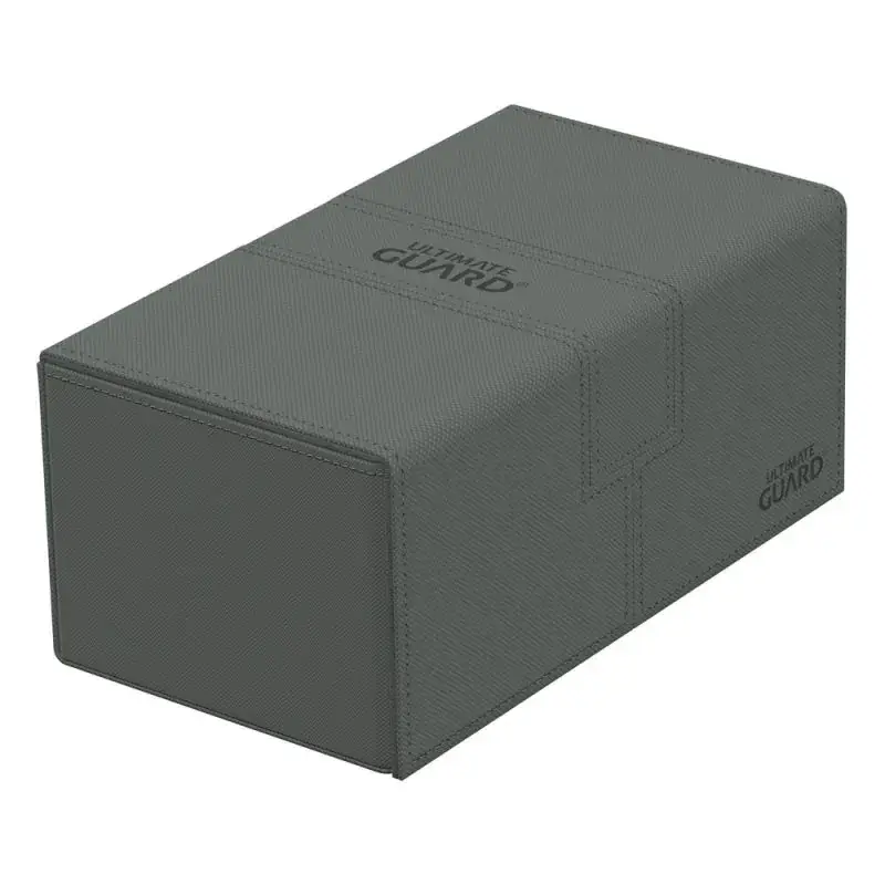 Ultimate Guard Twin Flip`n`Tray 200+ XenoSkin Monocolor Grijs Hoge Kwaliteit