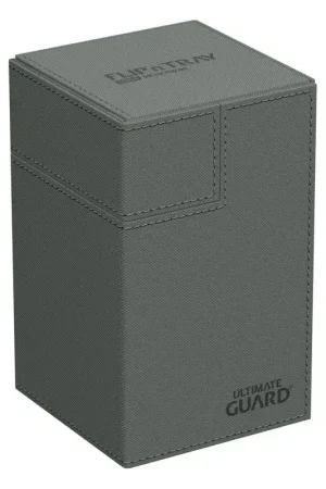 Uitverkoop Ultimate Guard Flip`n`Tray 100+ XenoSkin Monocolor Grijs