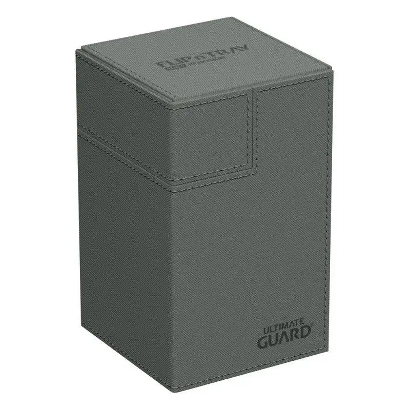 Uitverkoop Ultimate Guard Flip`n`Tray 100+ XenoSkin Monocolor Grijs