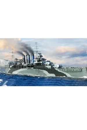 Hoge Kwaliteit HMS Kent Schaalmodel