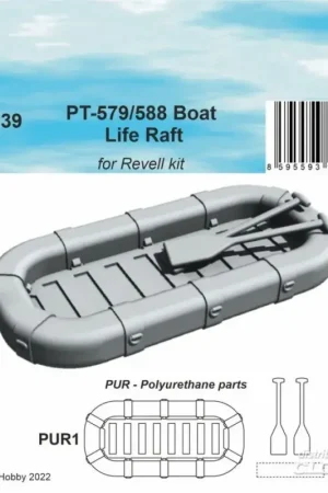 Meest Verkocht PT-579/588 Boot reddingsvlot 1/72 Accessoire