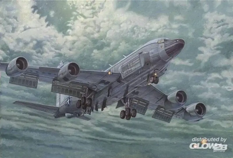 Boeing RC-135V/W Rivet Joint Schaalmodel Merkproduct