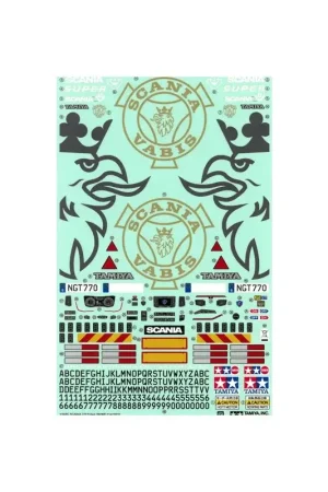Rechtstreeks Van De Fabrikant Sticker Scania 770