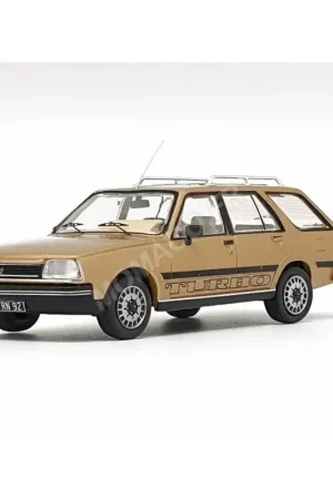 Laatste Versie Renault 18 estate turbo d type 2 1985 metallic beige Miniatuur