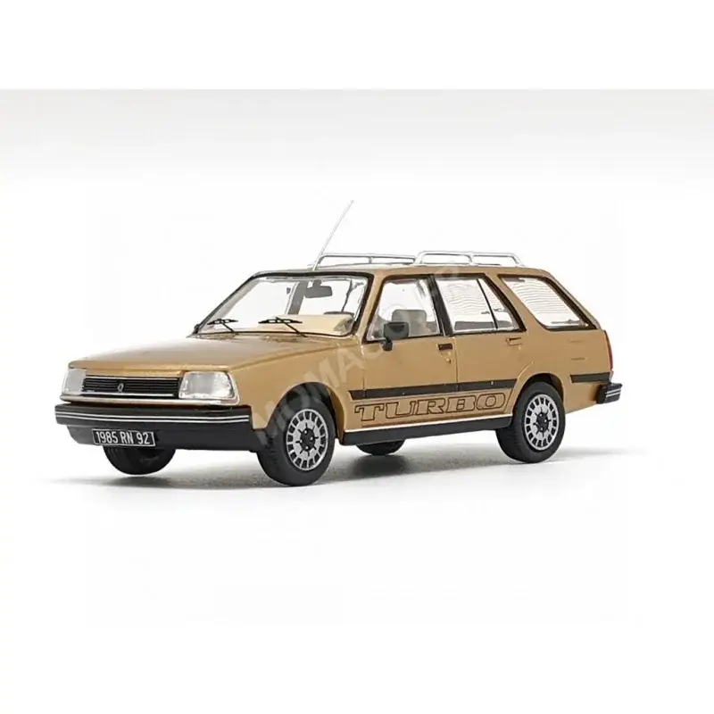 Laatste Versie Renault 18 estate turbo d type 2 1985 metallic beige Miniatuur