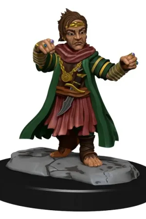 Pathfinder Battles: Deep Cuts - Man Halfing Monk Figuurtje Seizoensaanbieding