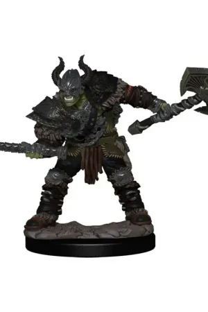 Pathfinder Battles: Premium Painted Figure - Half-Orc Barbarian Male Figuurtje Gereduceerde Prijs