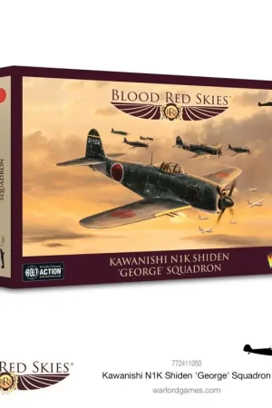 Beperkt Aanbod Blood Red Skies Kawanishi N1K2 Shiden-kai 'George' squadron Figuur spellet