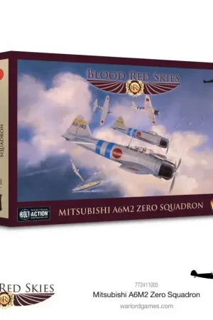 Gratis Retour Blood Red Skies Mitsubishi A6M2 Zero squadron Figuur spellet