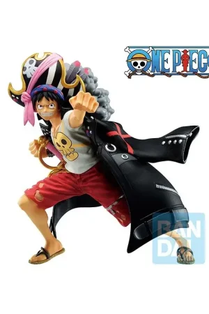 Dagaanbieding One Piece Ichibansho Movie Red Monkey.D.Luffy 13cm Figuurtje