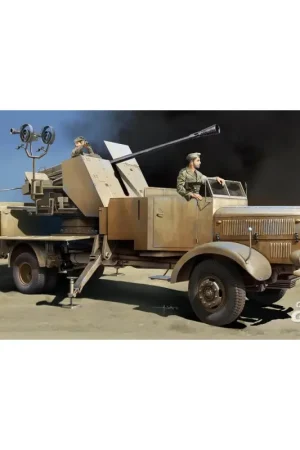 Express Levering L4500A met 5cm Flak 41 I Schaalmodel