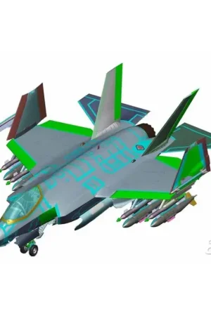 F-35C Bliksem Schaalmodel Seizoensaanbieding