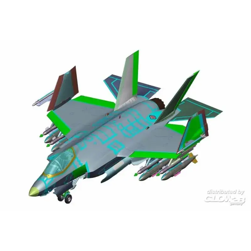 F-35C Bliksem Schaalmodel Seizoensaanbieding