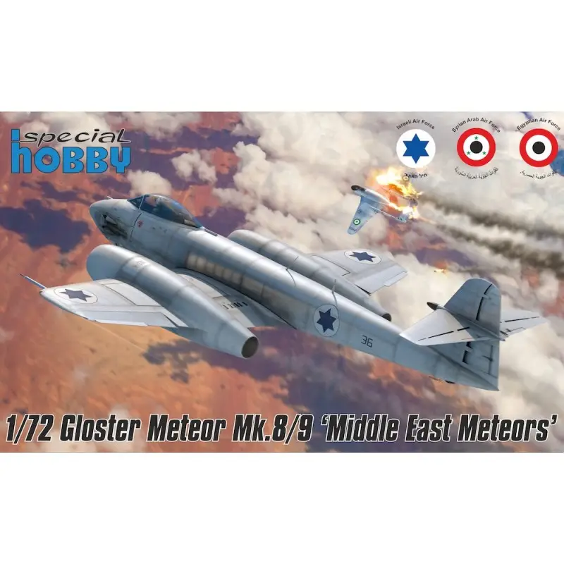 Gloster Meteor Mk.8/9 IAF 2022/04 Schaalmodel Must-Have