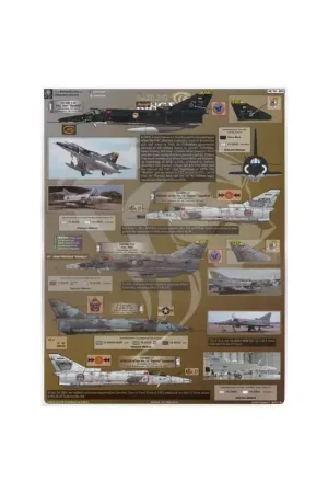 Gratis Retour Schitterende koningen. Kfir C-7, C10, C12, F21-A, Colombia, Sri Lanka, US Navy Decal