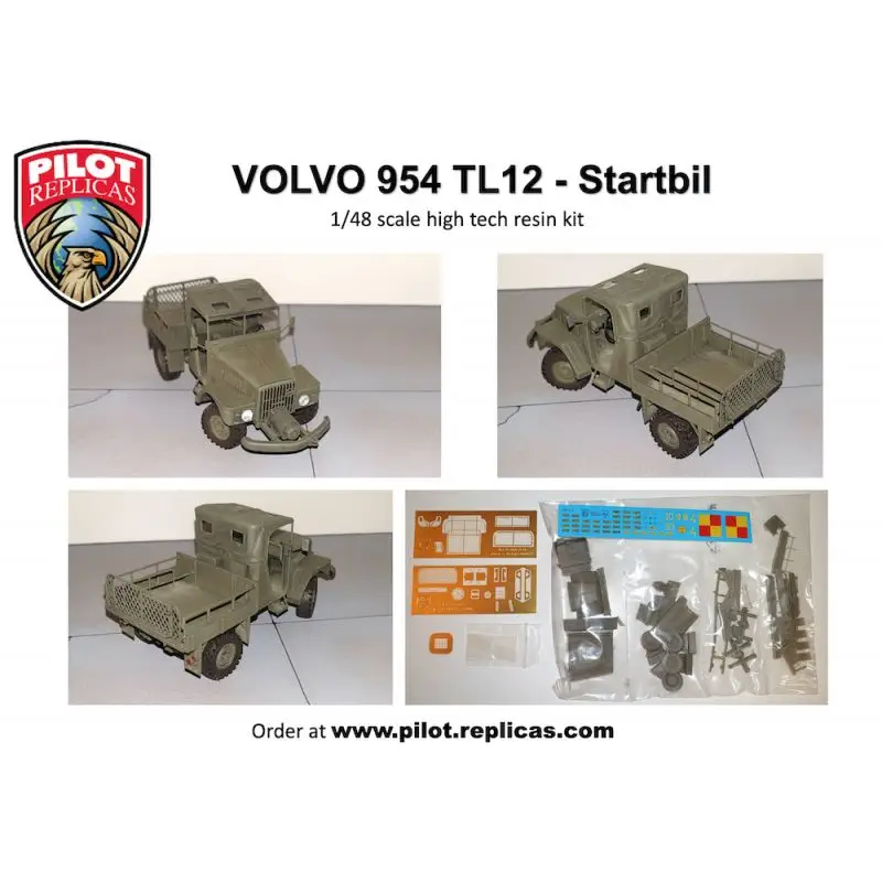 Hete Deal Volvo 954 TL12, sleepjeep van de Zweedse en Finse luchtmacht. High tech hars met PE kit.