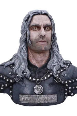The Witcher buste Geralt 39 cm Express Levering