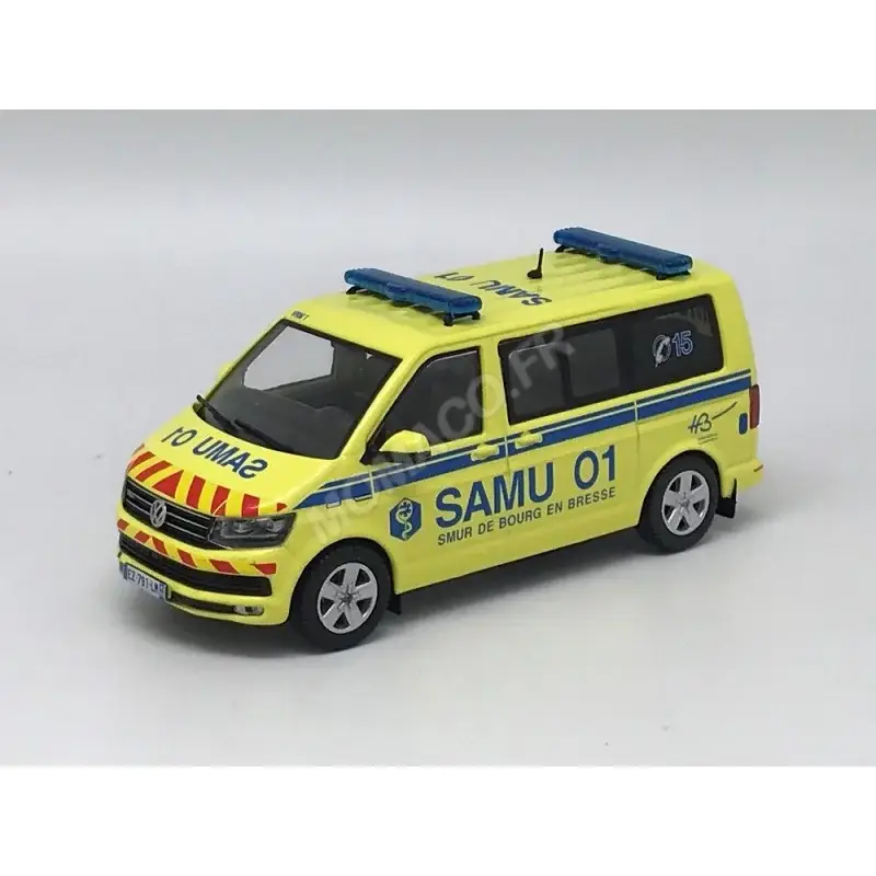 Volkswagen t6 samu "01 ain - bourg-en-bresse" Miniatuurr Lage Kosten
