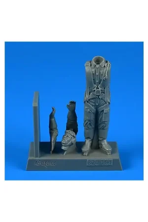 Franse luchtmacht WWII Piloot staand Figuren Korting