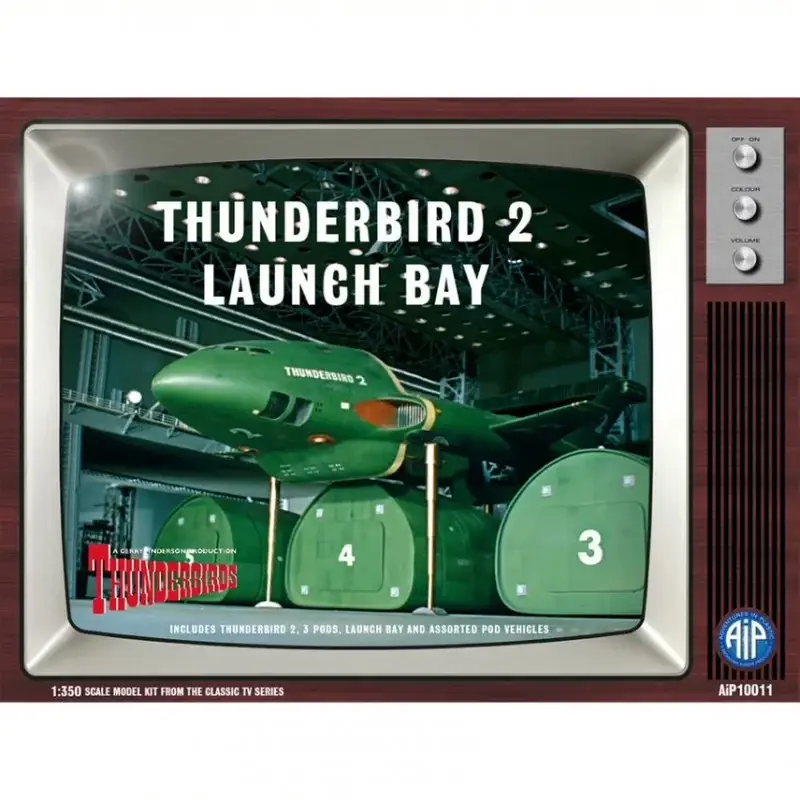 Thunderbird 2 lanceerbaai (ex Aoshima) Schaalmodel Premium
