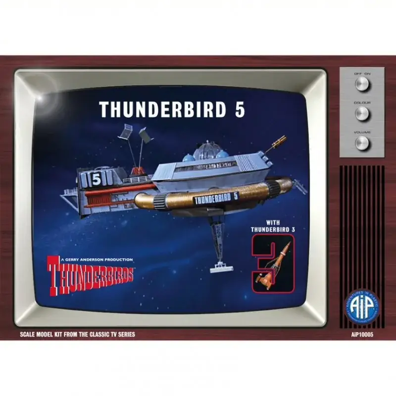 Korting Thunderbird 5 met Thunderbird 3 (Ex Aoshima) Schaalmodel