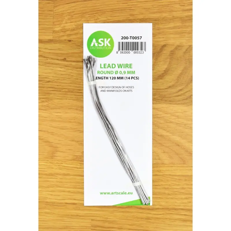 Looddraad - Rond Ø 0,9 mm x 120 mm (14 stuks) Direct Verzonden