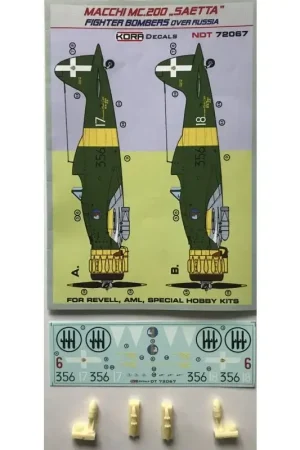 Gratis Retour Macchi C.200 Saetta jachtbommenwerpers boven Rusland Accessoire