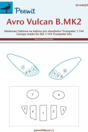 Fabrieksprijs Avro Vulcan B.2 (ontworpen voor gebruik met Trumpeter kits) Accessoire