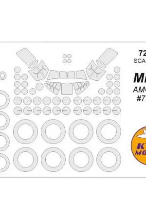 Alleen Vandaag Mil Mi-10 + wielen maskers (ontworpen om te worden gebruikt A-MODEL kits) AMU72172)